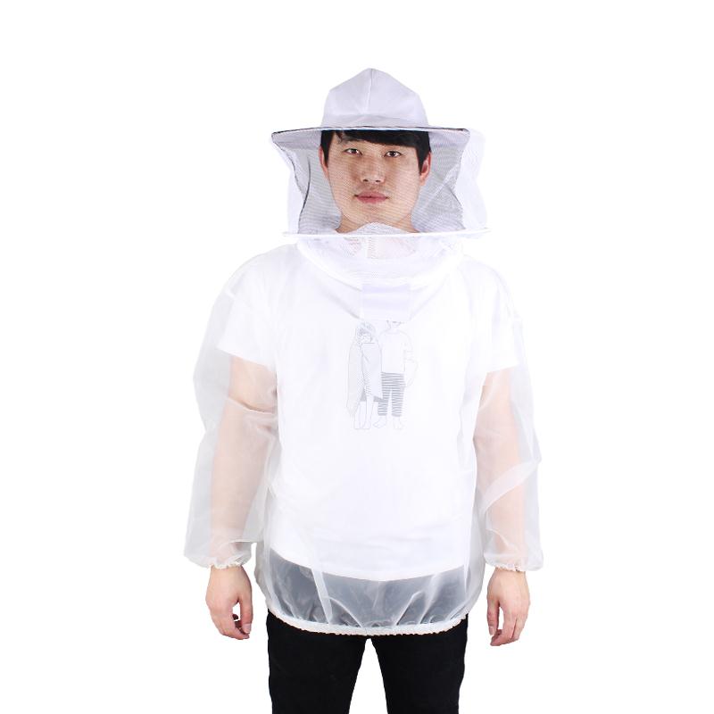 Beekeeping clothing anti bee clothing full set of special breathable bee protective clothing half body anti bee clothing anti bee hat bee raising tools