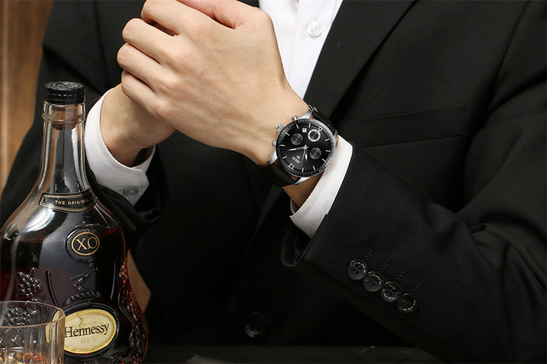 夜光瑞士正品男女士自动日历手表防水钢带时尚情侣石英表非机械表