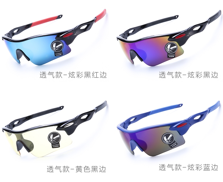 骑行眼镜变色户外运动太阳镜男女防风沙摩托车墨镜山地自行车装备